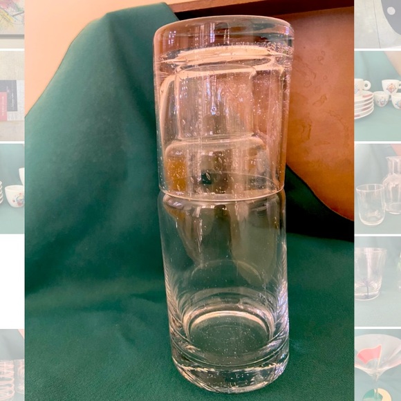 Water carafe set w/glass - Picture 2 of 2